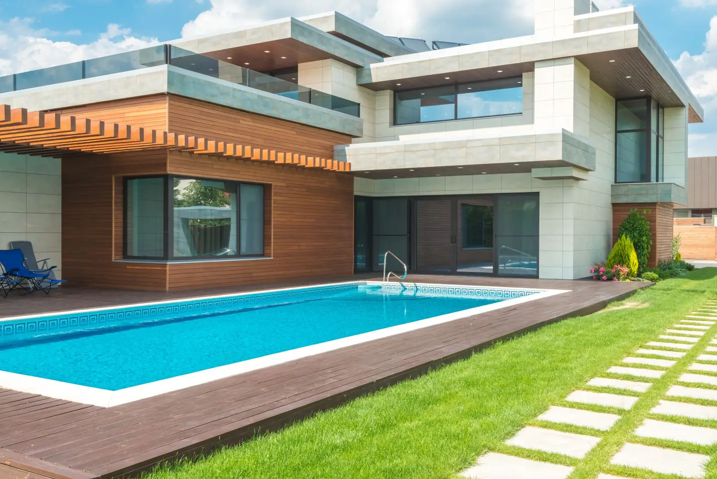Swimming pool built in Swan Bay, NSW